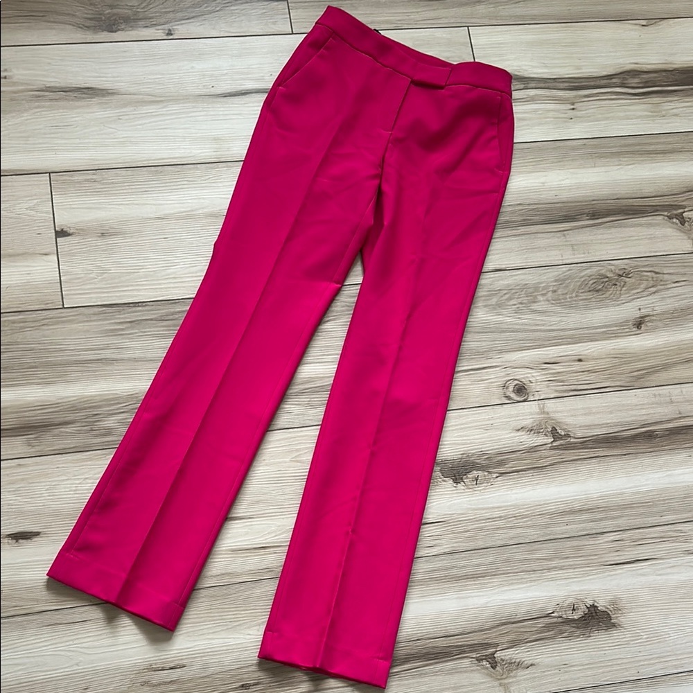 Elegant Raspberry Pink Women's Pants